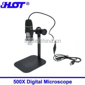 New 50-500 digital microscope + Liftable Stand