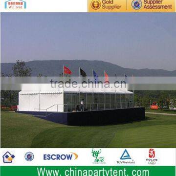 Large clear span outdoor warehouse tents