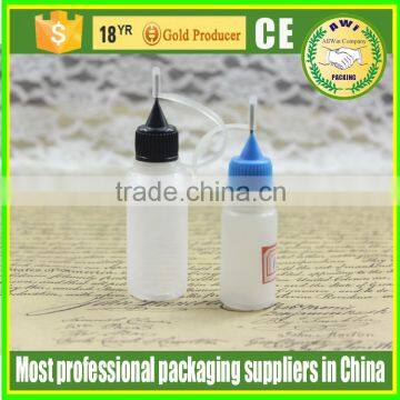 30ml plastic pe dropper bottle with needle cap for e liquid,e cigarette,e juice