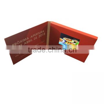 invitation lcd video greeting card