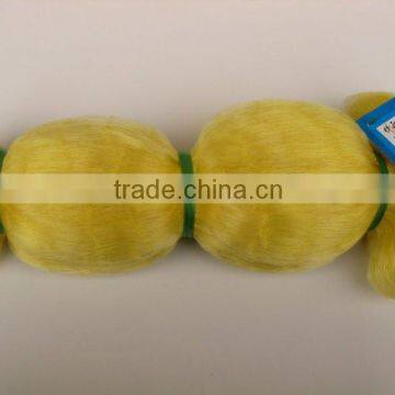 PE Plastic Type and Mono Style Nylon Fishing Net With Double Knot
