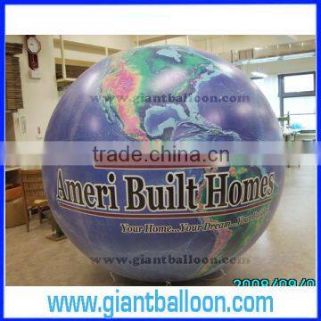 PVC Helium Inflatable Earth Balloon