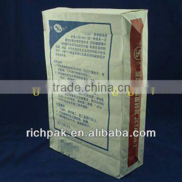 25kg kraft valve bag for rendering mortar