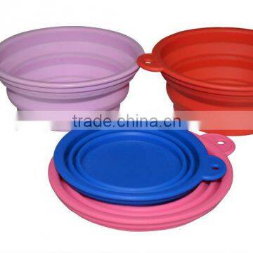 colorful silicone pet bowl as seen as on tv