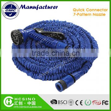 Magic Elastic Expanding Garden Hose with Quick Connector & Aluminum Clamp