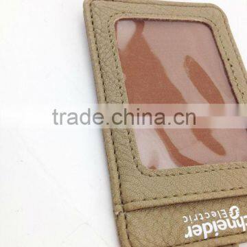 New Design Leather ID Card Holder With Rope photo-2