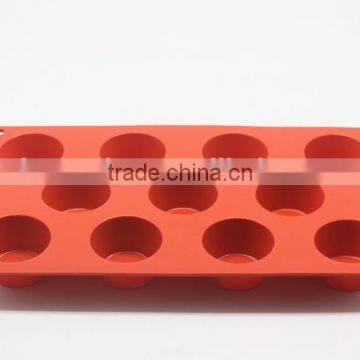 11 Cavity Mini Silicon Cake Baking Pan Pudding Muffin Silicone Mold photo-6