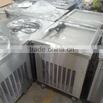Single Square Pan Inox 304 Fried Ice Cream Machine Single Pan photo-4
