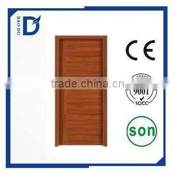 simple latest designs hot sale melamine wooden door plain bedroom wood door