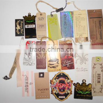 Paper Garment Tag with String