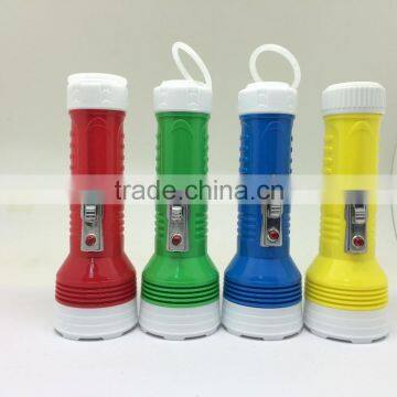 Tiger Head Plastic Led Flashlight Torch World Export-ftp795