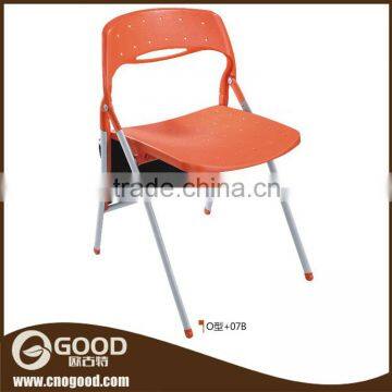 Wholesale Training Chair Plastic Folding Chair with File Bag