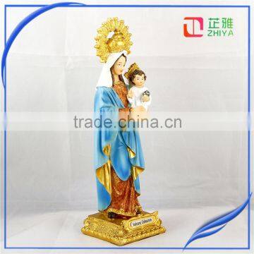 Christianity Life Size Holy Mary and Jesus Statue for Outdoor Decoration photo-2