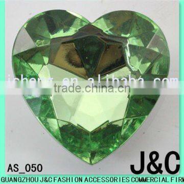 garment accessories crystal square acrylic stone