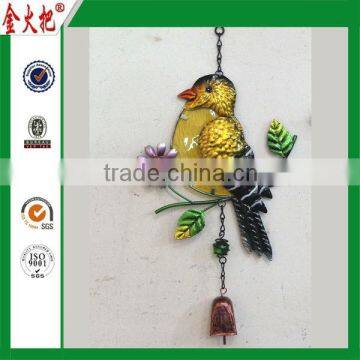 China Wholesale Custom bird metal colorful door hanging decoration