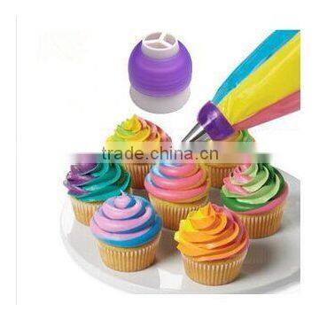 Tri-Color Coupler Cake Hot Selling Sugarcraft 2016 Happy Birthday Decorations To Print