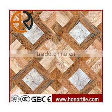 600x600mm matt finished wood grain porcelain floor tile