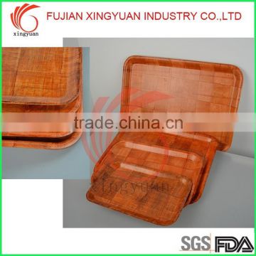 Lacquered Wooden Serving Tray for Hotel, can be customized