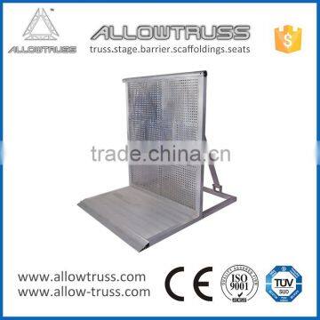 Best price concert aluminium crowed control barrier series for sale