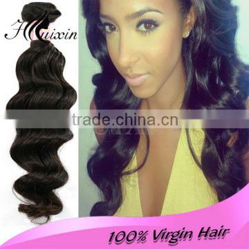 2014 new product factory price 7A virgin more wave philippines human hair weft