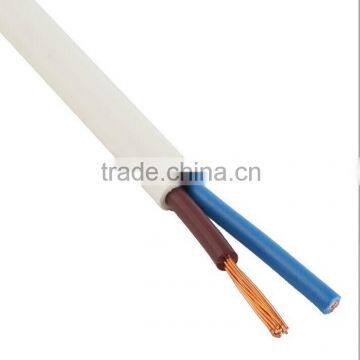 2 core flexible copper conductor household wire