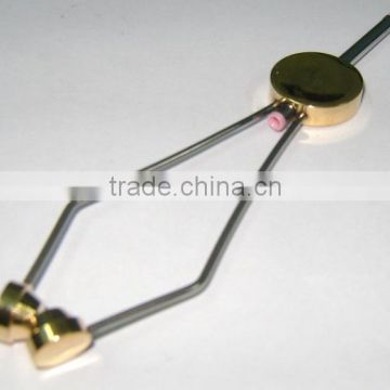 Fly Tying Tools Ceramic Bobbin with Brass Disc