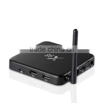 smart new 2016 tv box kodi 16.1 X98 S905 amlogic 2G 16G Quad core Android 5.1 tv box