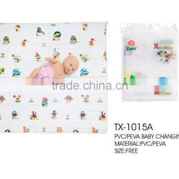 waterproof baby/kid non-toxic pvc eva plastic play mat/sheet