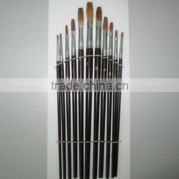 Horse hair brush for drawing