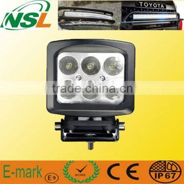 60W 7 inch LED Work Light,IP67 waterproof led work light 6000k for trucks