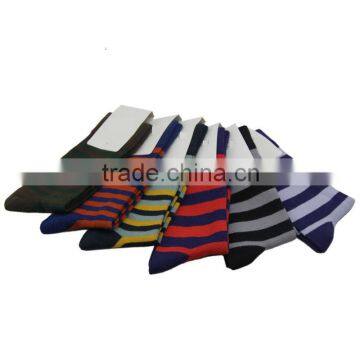 GSM-06 Stripe Design Bamboo Fashion Wholesale Socks for Men photo-1