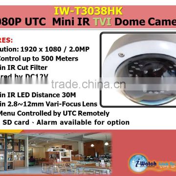 IW-T3038HK Full HD 1920x1080 Up To Cable Control Vandal Dome Camera