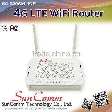 SC-2296M-4GF Reliable 4G LTE Indoor Router connection for notebooks and smart phones