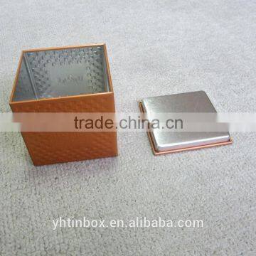 Square Symmetric Tin Box for Cosmetic photo-2