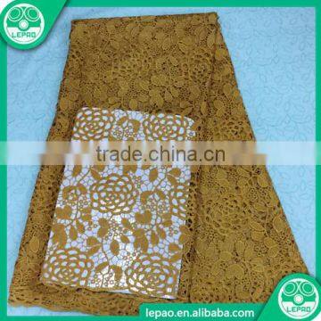 Wholesale High Quality African Heavy Swiss Guipue Lace Fabric Stores in China photo-4