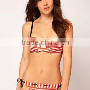 Nautical Stripe super micro bikini