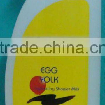 egg yolk lightening shower cream