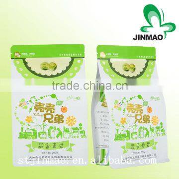 Side Gusset Aluminum Foil Food Packaging Bag With Flat Bottom and Zipper photo-3