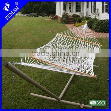 Garden Style Thick Rope Crochet Hammock