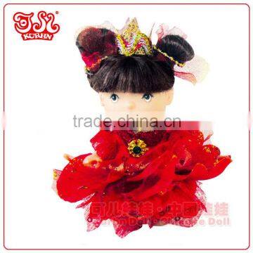 9cm mini pvc fairy baby doll toy children fashion gift