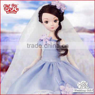 Hot Sell 11'' Fashion Bride Doll Toy Wedding Gift