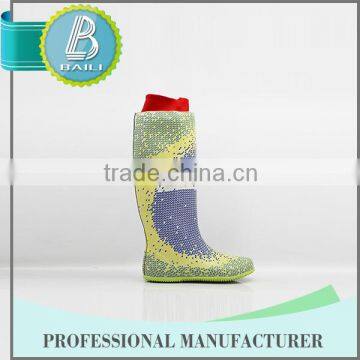 NEW PRODUCTS CUSTOMISED DESIGNS SUMMER RUBBER RAIN BOOTS
