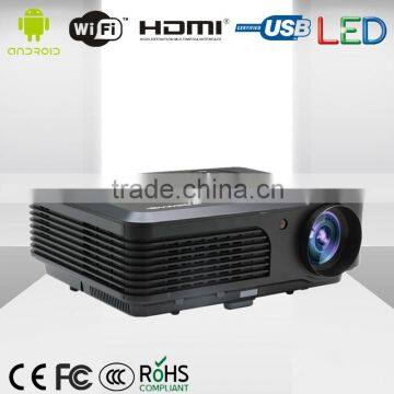 android wifi led lcd projector caiwei cinema projector for sale