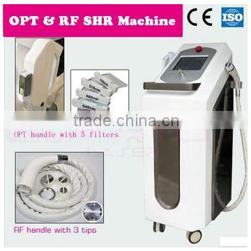 OEM available OPT shr ipl vertical for fast hair removal beauty machine