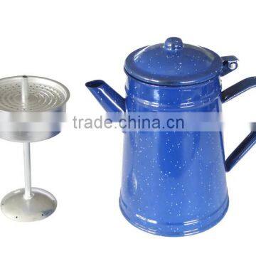 GRS Outdoors Enamelware Percolator