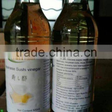 Bottle-packed sushi rice vinegar