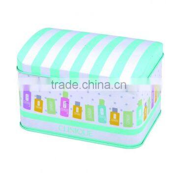 brish house tin box/house shape packaging tin box