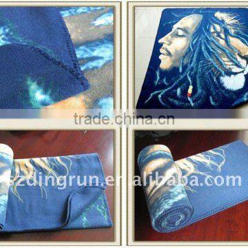 Printed Polar fleece blanket