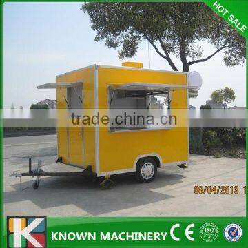 popular street food vending cart/commercial food carts/mobile food cart