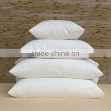 feather and down filled cotton fabric goose down pillow